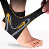 Adjustable Ankle Support Brace for Sports – Breathable Compression Wrap