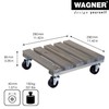 Wagner System 20085401 Multi-Roller Gardening Wagon, Vintage