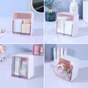Lawen Creative Set of 2 ABS cotton buds storage with