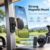 Magnetic Phone Holder for Golf Carts – 360° Rotating Adjustable