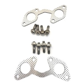 Seapple 1A091-12360 1A091-12350 Exhaust Manifold Install kit Compatible with Kubota V1902 V2003 V2203 V2403 Engine