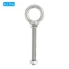 PATIKIL M10 x 80mm Lifting Shoulder Eye Bolt, 2Pcs 304