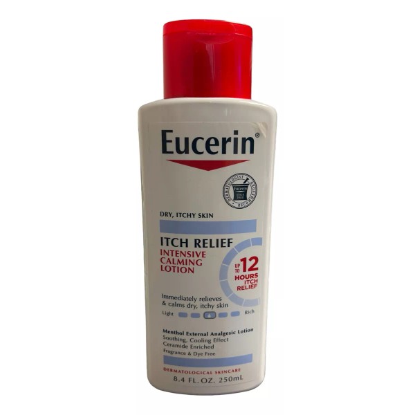 Eucerin Itch Relief Loción / Picazón En La Piel Seca 250ml