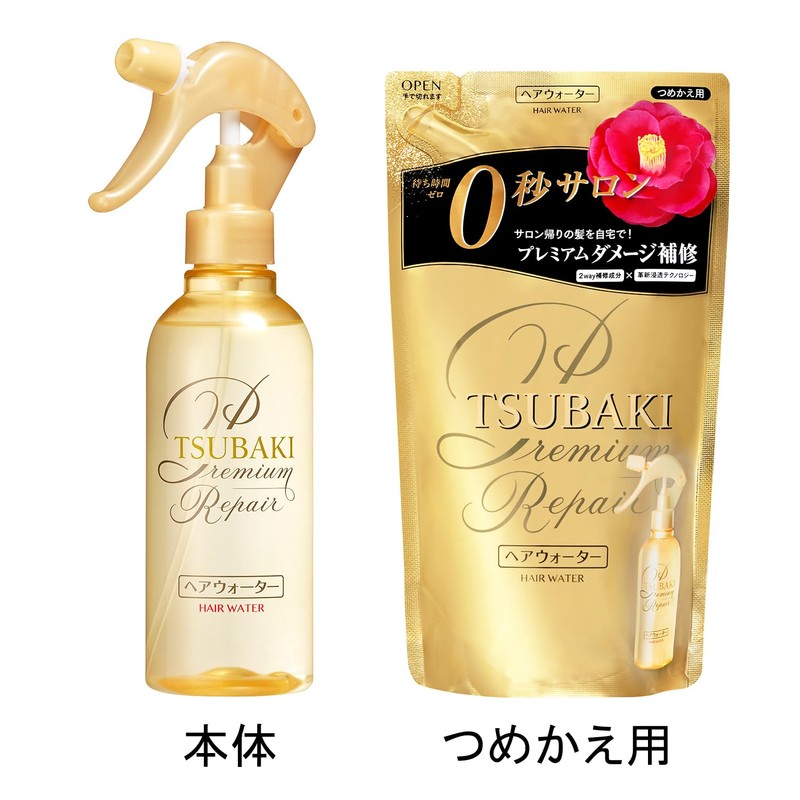 TSUBAKI Premium Repair Hair Water, Refill, 6.8 fl oz (200