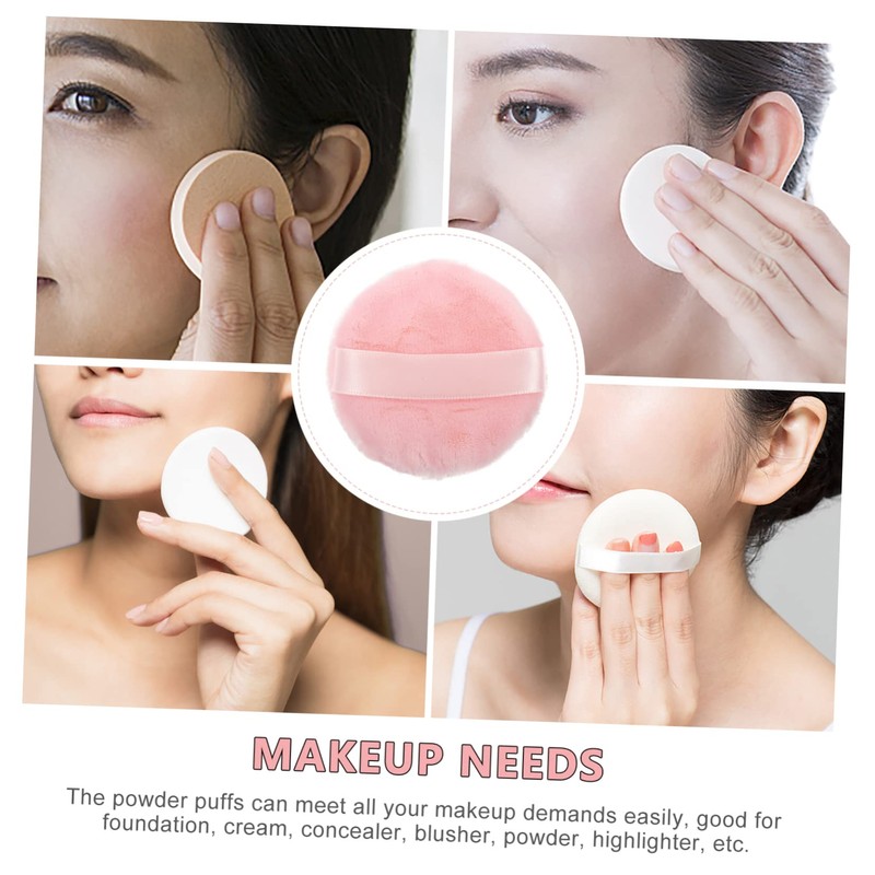 FOMIYES 2sets Makeup Sponge Blending Sponges Soft Fluffy Face Makeup