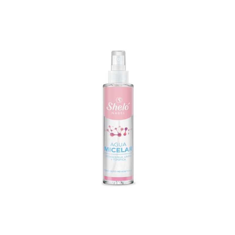 Agua micelar Sheló NABEL 140ml | Desmaquilla, limpia y tonifica