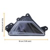 LUXEMOTO Front Turn Signal Light for Ninja ZX6R, LED Amber