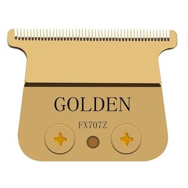 DLC 2.0 Replacement Blades Compatible with BaByliss PRO Barberology Trimmer Blade,Zero-Gapped Replacement Trimmer Blade Compatible with BaBylissPRO FX787 & FX726 Trimmer (707Z(GOLD）)