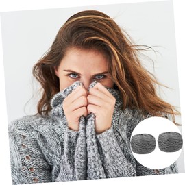 IWOWHERO 2pcs Super Soft Milk Cotton Yarn for Hand Knitting DIY Projects Lightweight Chunky Wool for Scarves Hats and Sweaters Comfortable Warm Crochet Supplies