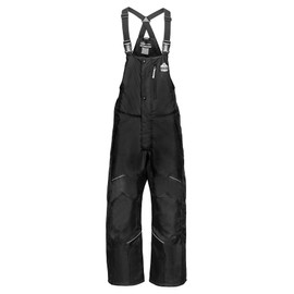 Ergodyne N-Ferno 6472 Winter Insulated Bib Overalls, Workwear Outerwear, Thermal Insulation, Leg Zippers
