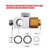 O rings of Soda Terra Co2 Refill Adapter, Washer for