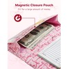 Server Book with Zipper Pocket and Magnetic Closure Server Booklet