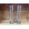 Pair of Konig Paulaner Munich Beer Glasses Made in Germany