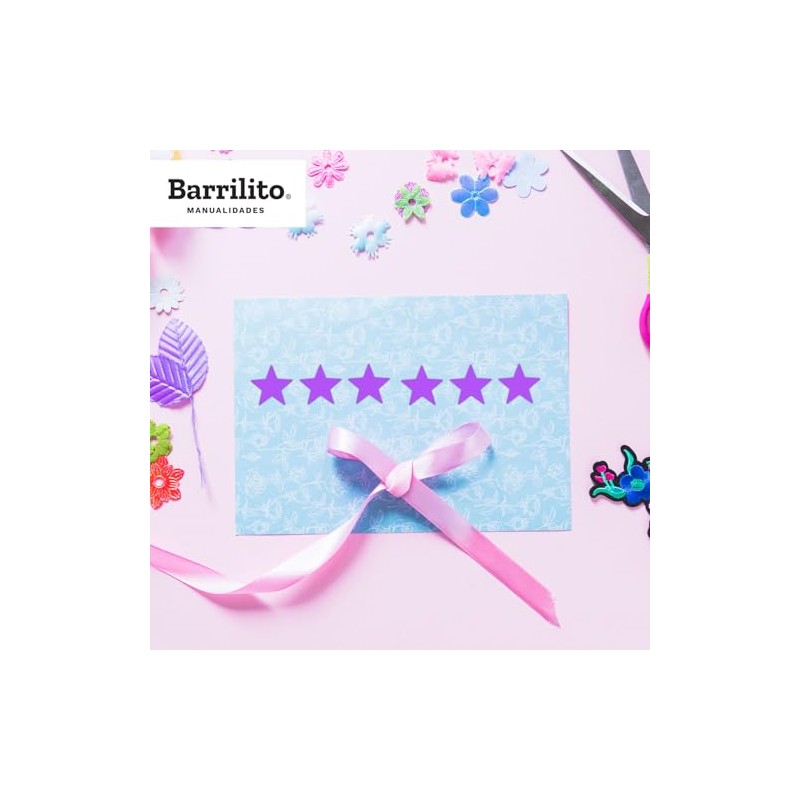 Barrilito Perforadora Estrella Plástico 2.5 cm PF019
