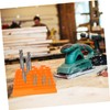 Operitacx 3pcs Portable Durable Drill Bit Organizer with Multifunction Milling