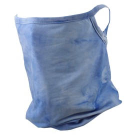 Captain Stag UW-5025 Cooling Face Mask, Face Cover, Running Mask, Neck Cover, Neck Guard, Sports Mask, Face & Neck Cover, Antibacterial, Odor Resistant, UV Protection, Absorbent, Quick Drying, Washable, Unisex, Tie Dye/Saxe Blue