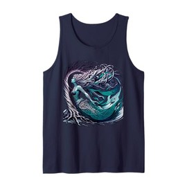 Pagan Elder Tree Paganism Yin Yang Witch Tree of Magic Tank Top