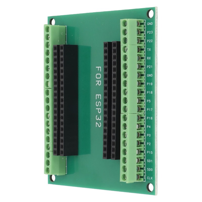2Pcs ESP32 Breakout Board 38 Pin 2 in 1 Dual