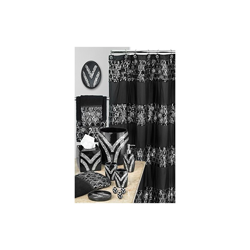 Zahari Home Sinatra Soap Dispenser/Lotion Pump Unique Design Bling Glass