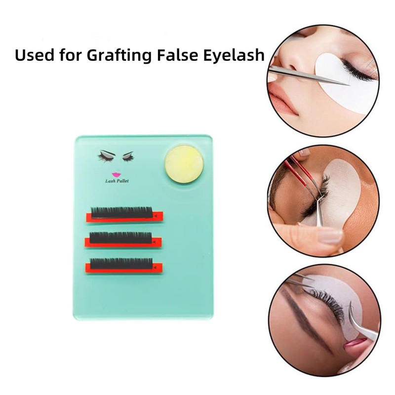 Acrylic Eyelash Extension Eye Lash Pallet Tool, Grafting False Eyelash