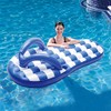 Blue Wave Marine Blue Flip Flop Inflatable Pool Float, 71"