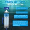 WINNEWBEAUTY Upgraded W530 Large Capacity Leaf Canister with Mesh Bag