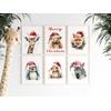 Generisch Dreamy Doodles® Poster Set of 6 Christmas Pictures High-Quality