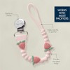 Itzy Ritzy Silicone Pacifier Clip – 100% Food Grade Silicone