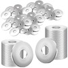 Pack of 120 Washers M6 Stainless Steel, High-Quality Stainless Steel