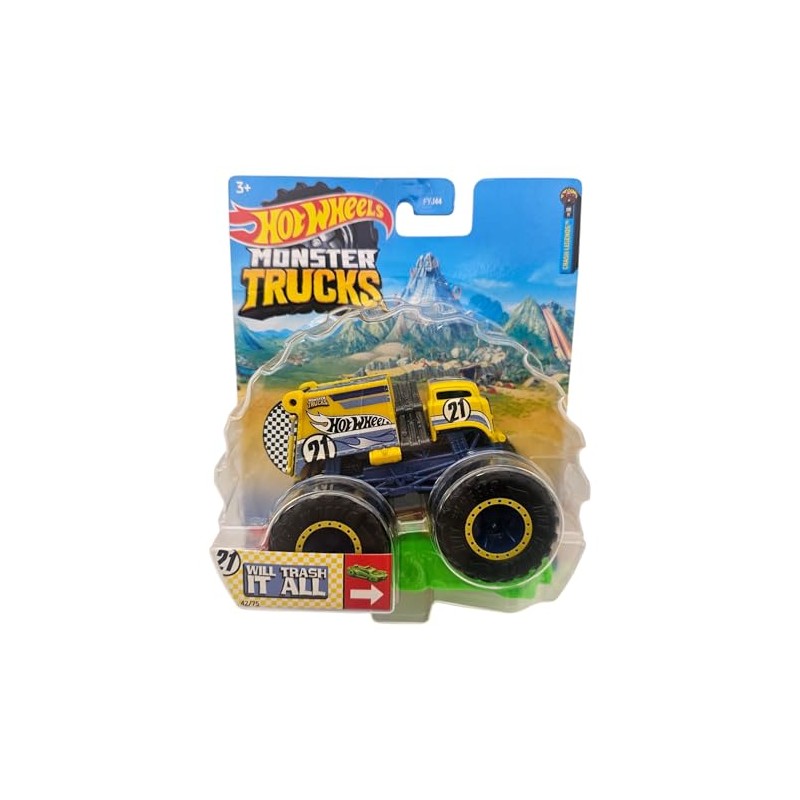 Hot Wheels Monster Trucks Will Trash It All