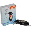 SQUADO Digitaler Alkoholtester, tragbar, LCD-Display, Hintergrundbeleuchtung, mit Schlüsselanhänger