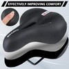 Bicycle Saddles, Memory Foam Material That Provides Comfortable Riding, Ergonomic