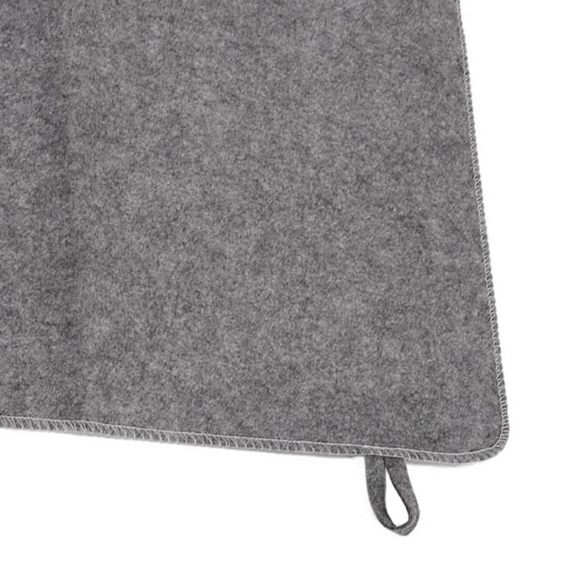 Sauna Mat, Felt Material Sauna Accessories Comfortable Shower Bath for
