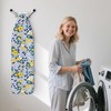Over The Door & Wall Mount Ironing Board Hanger with