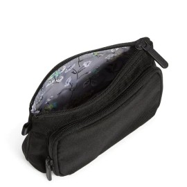 Vera Bradley Lighten Up Compact Organizer Black Makeup Cosmetic Travel