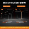 Gas Struts 23 inch 100lb (2 Pack) – Perfect for
