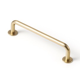 Goo-Ki 5.04"(128mm) c-c Champagne Bronze Cabinet Handle Drawer Pulls Zinc Alloy Kitchen Hardware - 6 Pack Modern Bar Pull Handles for Cupboard Wardrobe,9338UBR-128