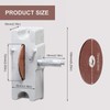 Edicapo Aluminum Manual Piston Ring Filer with 120 Grit Grinding