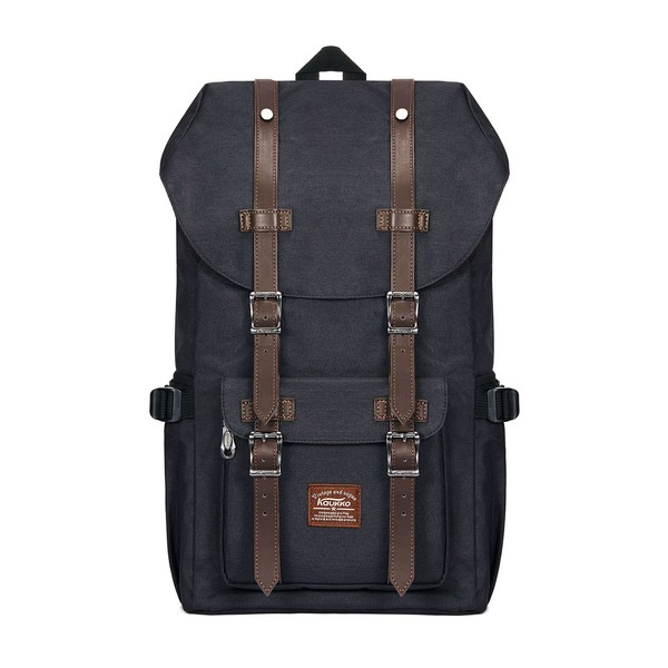 KAUKKO Women's Men's Students Backpack 17 Inch Backpack for 15