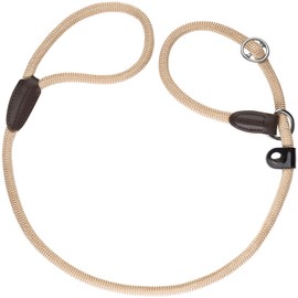Hunter Freestyle Retriever lead with integrated collar, beige