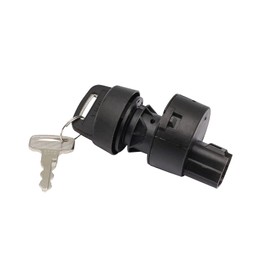CartClan Key Switch Assembly 3 Position On/Off Replacement Ignition Switch with 2 Standard Keys for Yamaha G22, G29 Drive, Drive 2 Gas Golf Cart OEM# JW6-H2510-00/JW6-H2510-20-00