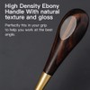 Diamond Shape Stitching Awl Ebony Black Wood Handle Leather Craft