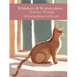  Whiskers & Watercolors: A Journey Through 30 Enchanting Cat Breeds | Cat Love | Illustration