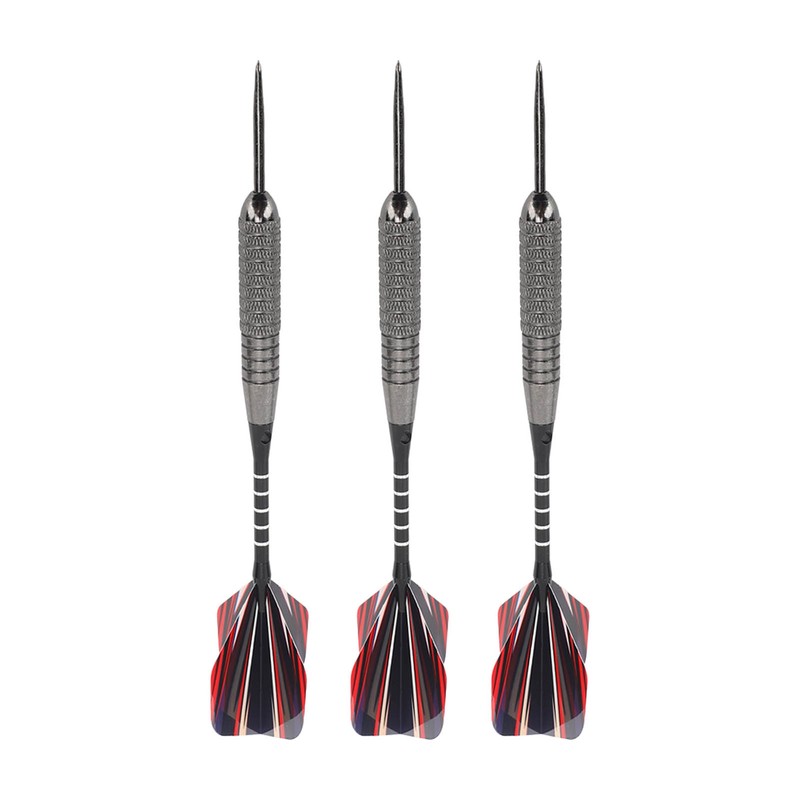 3PCS Metal Tip Darts Set for Dartboard Iron Aluminum Professional