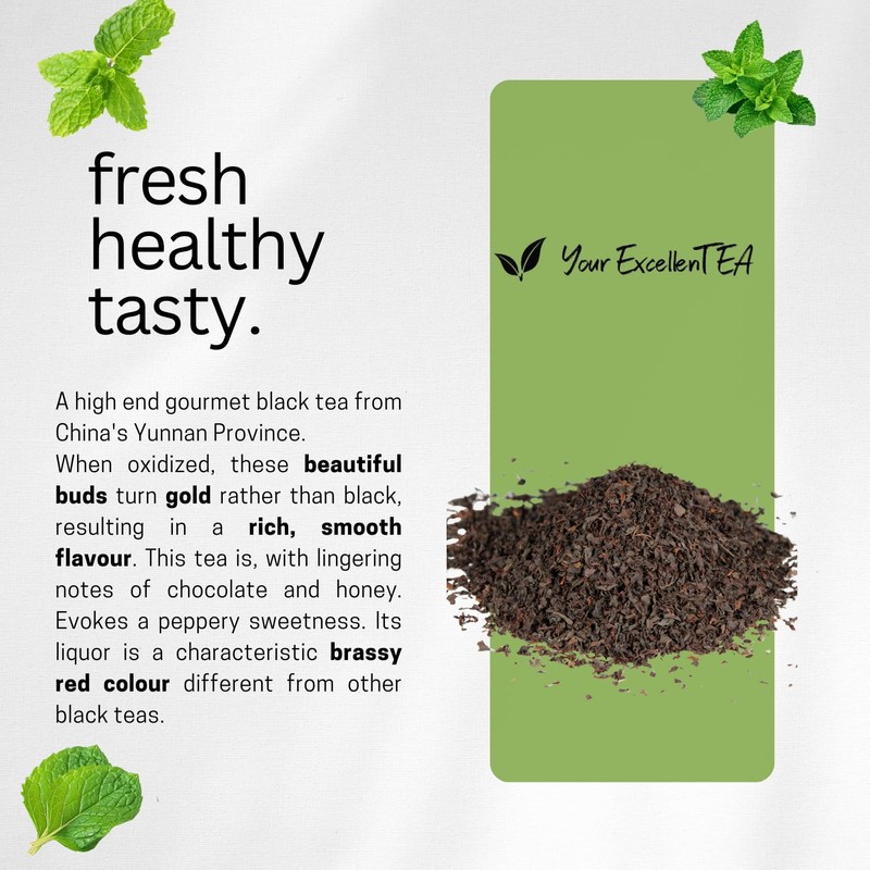 Your ExcellenTEA - Ceylon BOP1 Black Loose Leaf Tea Broken