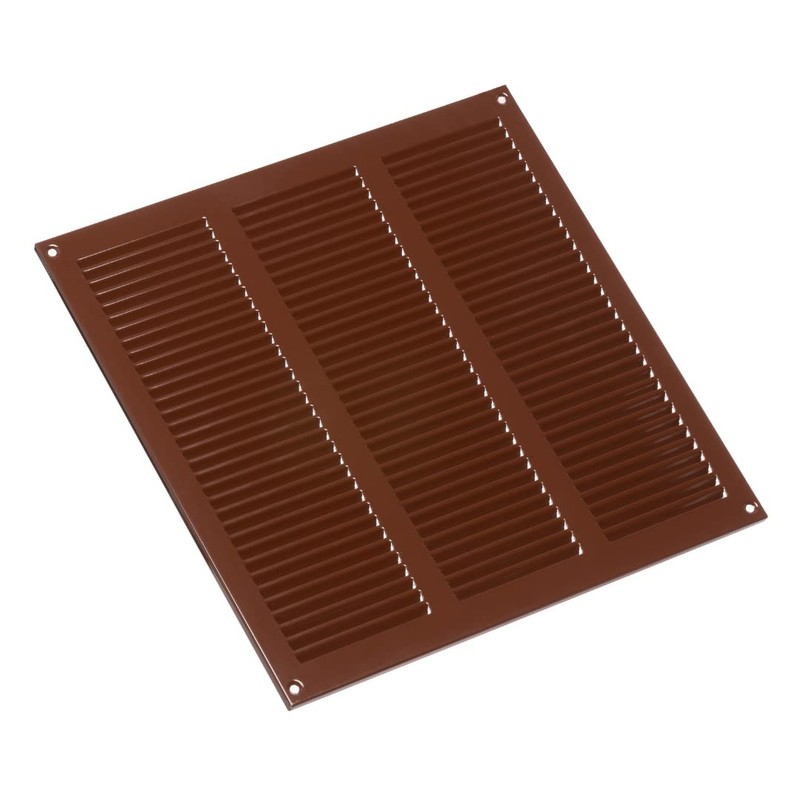 300mm x 300mm Brown Metal Air Vent Grille