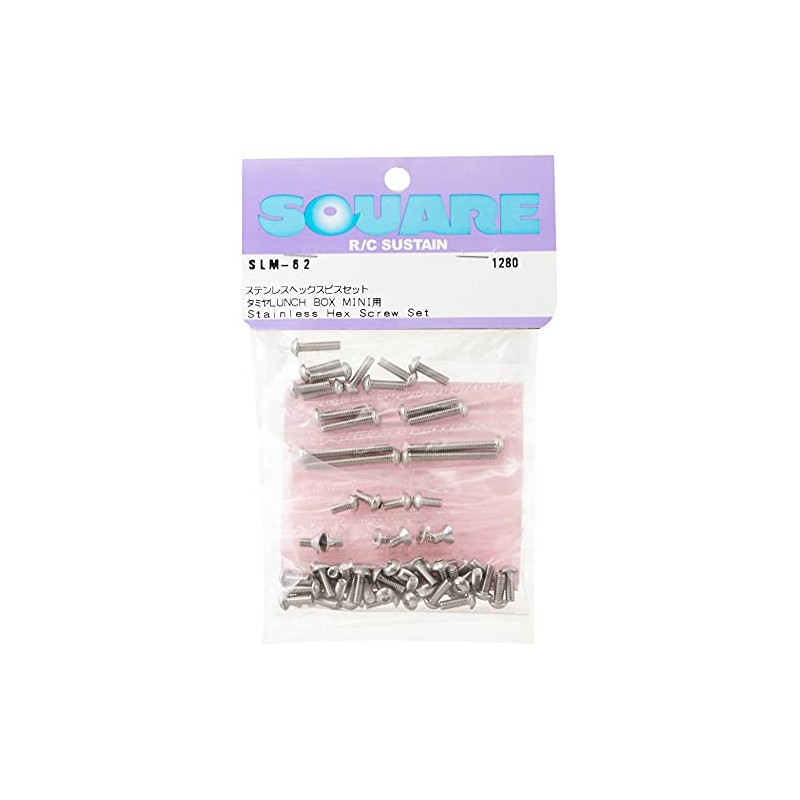 Stainless Steel Hex Screw Set for Tamiya LUNCH BOX MINI