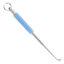 Hook Remover Needle Removal Blue Color Safe and Easy Smooth Operation Fish-Friendly Ideal for Small Needles and Stream Fishing Fishing Tool Accessory