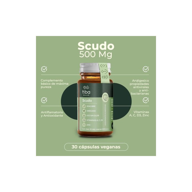 Suplemento Para Sistema Inmune SCUDO TIBA SALUD