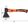 Edward Tools Wood Axe - Heavy Duty Small Camp Hatchet